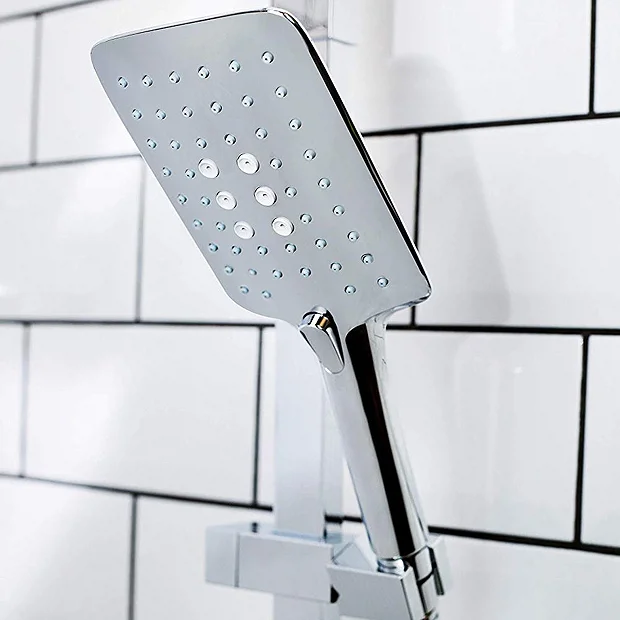 Bristan Quadrato Thermostatic Bar Shower Valve With Rigid Riser + Fast Fit Kit 6 Bristan Quadrato Thermostatic Bar Shower Valve With Rigid Riser + Fast Fit Kit - Image 4