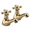 Bristan - Regency Bath Taps - Gold Plated -Home Bathroom r34g l