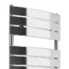 Milan Curved Heated Towel Rail 1213mm X 493mm Chrome