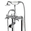 RAK Washington Art Deco Freestanding Bath Shower Mixer + Kit 2 RAK Washington Art Deco Freestanding Bath Shower Mixer + Kit -Home Bathroom rakwtn3014 d1