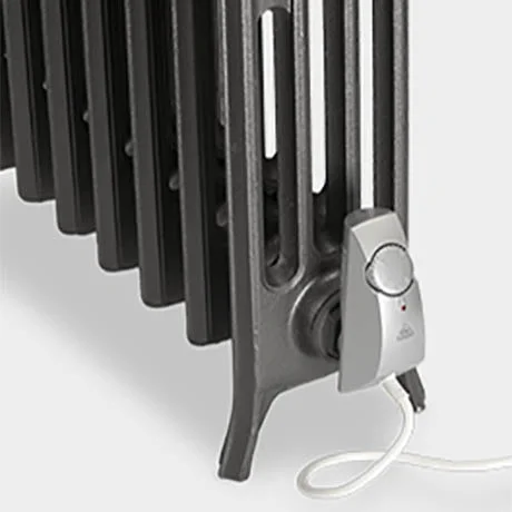 Paladin Shaftsbury 740mm High 5 Section Electric Cast Iron Radiator With 900w Heating Element 5 Paladin Shaftsbury 740mm High 5 Section Electric Cast Iron Radiator With 900w Heating Element - Image 3