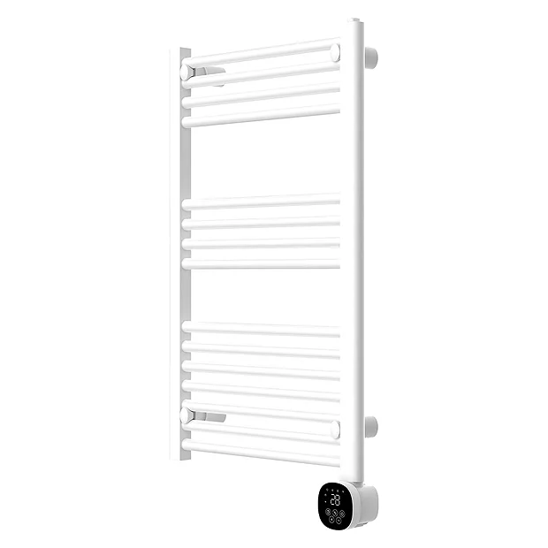 TCP Smart 500W White 800 X 500mm Wi-Fi Energy Saving Electric Only Towel Radiator 4 TCP Smart 500W White 800 X 500mm Wi-Fi Energy Saving Electric Only Towel Radiator - Image 2