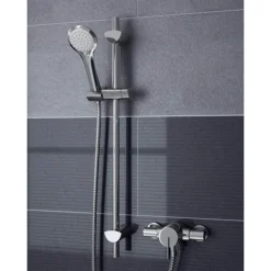 Bristan Sonique2 Exposed Thermostatic Surface Mounted Shower Valve With Adjustable Riser 10 Bristan Sonique2 Exposed Thermostatic Surface Mounted Shower Valve With Adjustable Riser -Home Bathroom soq2shxarc d2