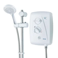 Triton T80Z 10.5 KW Fast-Fit Electric Shower - White/Chrome
