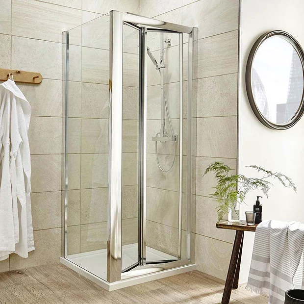 Square Bi-Fold Pacific Enclosure Inc. Shower Tray 3 Square Bi-Fold Pacific Enclosure Inc. Shower Tray