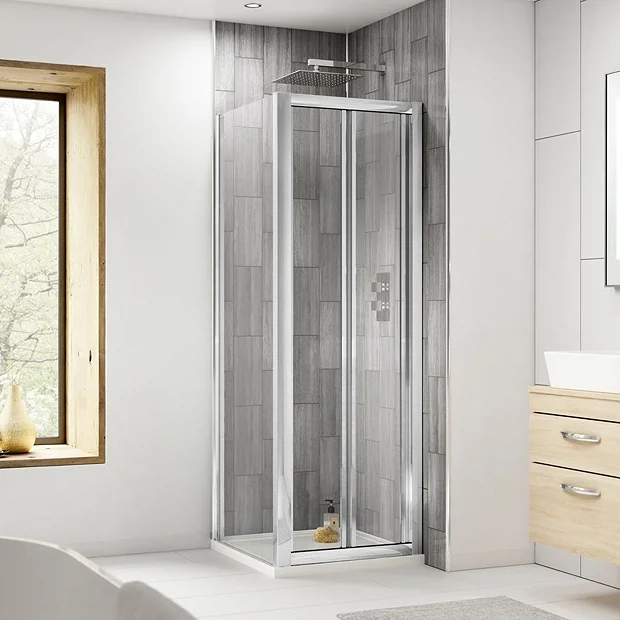 Square Bi-Fold Pacific Enclosure Inc. Shower Tray 4 Square Bi-Fold Pacific Enclosure Inc. Shower Tray - Image 2