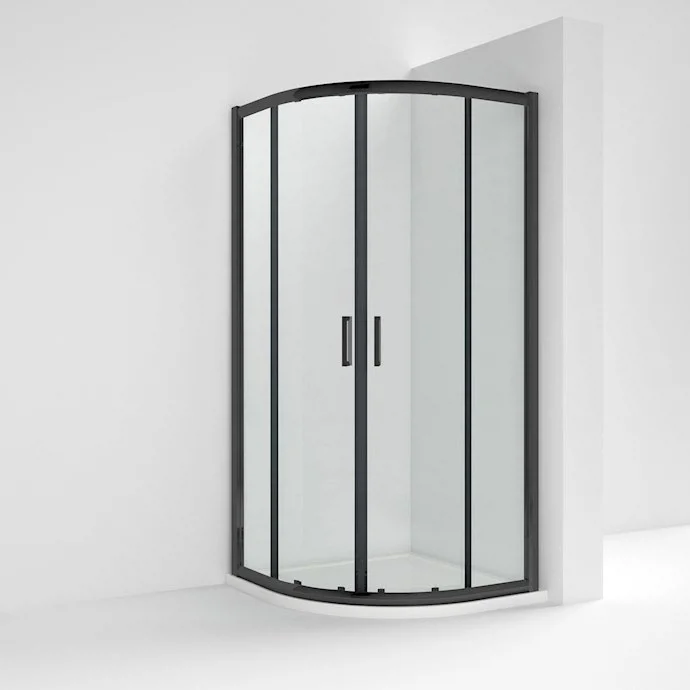 Nuie Pacific Black Profile Quadrant Shower Enclosure 5 Nuie Pacific Black Profile Quadrant Shower Enclosure - Image 3
