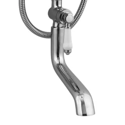 Trafalgar Traditional Triple Exposed Valve With Spout - Chrome -Home Bathroom trafalgartraditionaltripleexposedvalvewithspoutchromed1