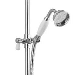 Trafalgar Traditional Triple Exposed Valve With Spout - Chrome -Home Bathroom trafalgartraditionaltripleexposedvalvewithspoutchromed3