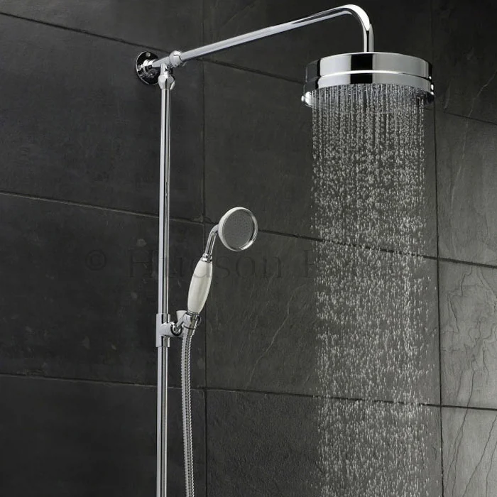 Trafalgar Triple Exposed Thermostatic Shower Valve + Luxury Rigid Riser Kit 3 Trafalgar Triple Exposed Thermostatic Shower Valve + Luxury Rigid Riser Kit