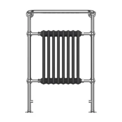 Chatsworth Savoy Traditional Heated Towel Rail Radiator (Chrome & Anthracite Grey) 9 Chatsworth Savoy Traditional Heated Towel Rail Radiator (Chrome & Anthracite Grey) -Home Bathroom trd01ca detail01
