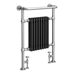Chatsworth Savoy Traditional Heated Towel Rail Radiator (Chrome & Anthracite Grey) 8 Chatsworth Savoy Traditional Heated Towel Rail Radiator (Chrome & Anthracite Grey) -Home Bathroom trd01ca lrg