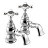 Bristan Trinity 2 Bath Pillar Taps Chrome