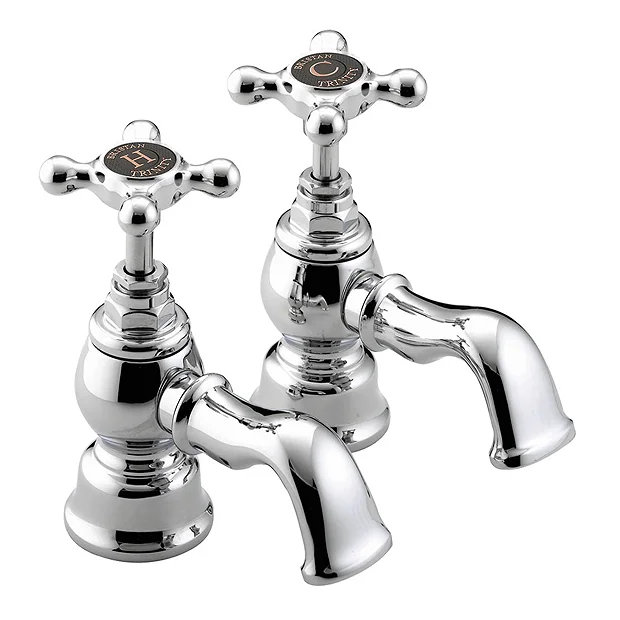 Bristan Trinity 2 Bath Pillar Taps Chrome 3 Bristan Trinity 2 Bath Pillar Taps Chrome