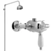 Ultra Nostalgic Manual Shower Valve + Rigid Riser Kit 2 Ultra Nostalgic Manual Shower Valve + Rigid Riser Kit -Home Bathroom ultranostalgicmanualshowervalverigidriserkitchromed3