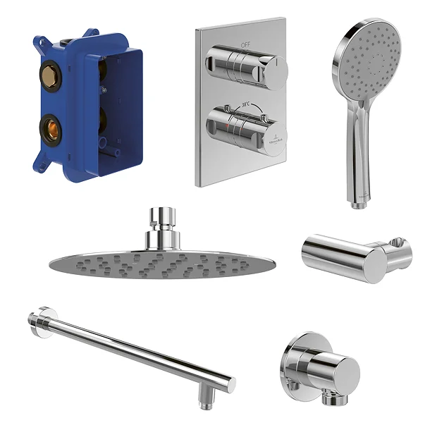 Villeroy & Boch Villeroy And Boch Round Complete Shower Set 4 Villeroy & Boch Villeroy And Boch Round Complete Shower Set - Image 2