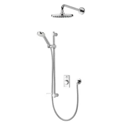 Aqualisa Visage Q Smart Shower Concealed With Adjustable And Wall Fixed Head -Home Bathroom vsq.a1.bv .dvfw .20 d2