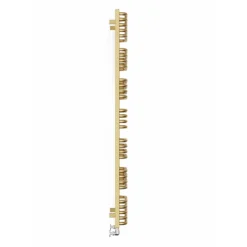 Terma Alex H1580 X W500mm Brass Heated Towel Rail -Home Bathroom wgale158050 kbrasx d3