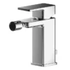 Nuie Windon Chrome Mono Bidet Mixer With Pop-up Waste -Home Bathroom win306 l