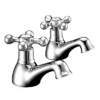 Nuie Viscount Range Basin Taps - Chrome -Home Bathroom x381 l1